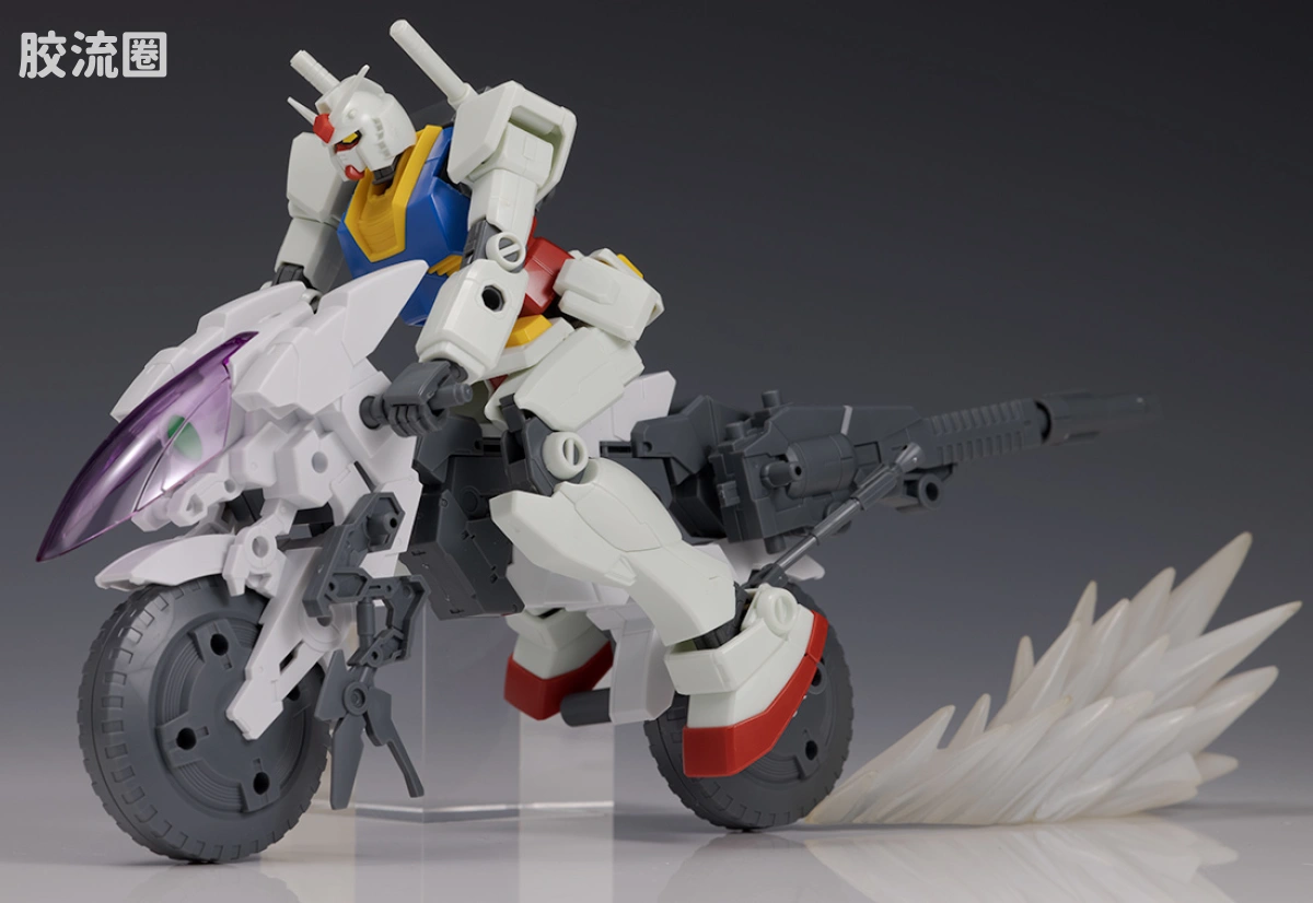 30MM 1/144 Extended Armament Vehicle EV-09 Exa Vehicle(加农机车ver.) - 图片